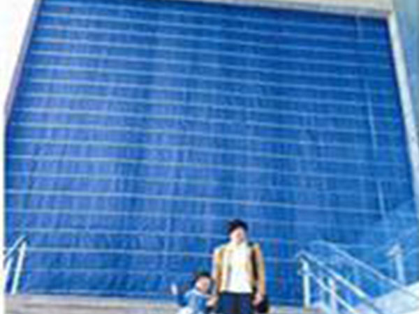 山西太原科技館無機布防火卷簾門